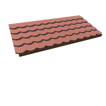 roof tile a left 2 half